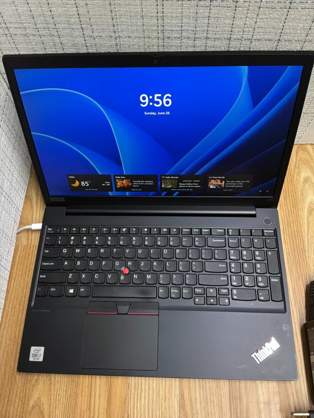 Lenovo ThinkPad E15 Gen 2 15.6" i7-10510U 16GB RAM 512GB SSD Windows 11 Pro